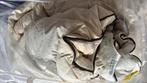 Donsdekbed 1 pers gestoomd, Gebruikt, Eenpersoons, Wit, Ophalen of Verzenden