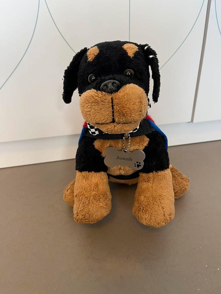 Eco friendly ESSA Jonah the Doberman, Kinderen en Baby's, Speelgoed | Knuffels en Pluche, Zo goed als nieuw, Overige typen, Ophalen of Verzenden