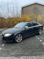 Audi A4 1.8 T  Sline 120KW 2005 Zwart nieuwe APK, Voorwielaandrijving, 730 kg, 74 €/maand, 4 cilinders