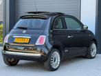 Fiat 500 1.4-16V Lounge |Automaat| Schuifdak / Stoelvrwrming, 101 pk, Gebruikt, 4 cilinders, Zwart