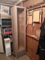 Vitrinekast, Huis en Inrichting, Kasten | Vitrinekasten, Ophalen, Zo goed als nieuw, 25 tot 50 cm, 200 cm of meer