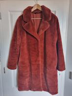 Mooie roest bruine faux fur jas - Maat L, Kleding | Dames, Jassen | Winter, Bruin, Maat 42/44 (L), Ophalen of Verzenden, Onbekend