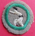 scouting Vaardigheidsinsigne Verkenners ZWEMMER dun vilt, Verzenden, Zo goed als nieuw, Embleem, Speld of Insigne