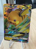 Raichu GX SM213 - Sun and Moon Promo, Hobby en Vrije tijd, Verzamelkaartspellen | Pokémon, Ophalen of Verzenden, Zo goed als nieuw