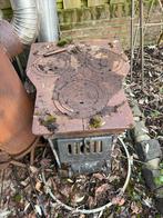 Oude Houtkachel / Allesbrander, Gebruikt, Ophalen of Verzenden, Vrijstaand, Hout