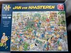 Jan van Haasteren - Het Tuincentrum 1000 stukjes, Een of twee spelers, Ophalen of Verzenden, Zo goed als nieuw, Reisspel