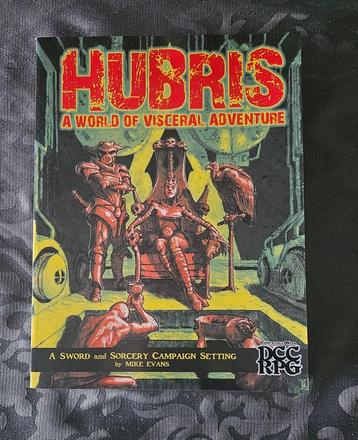 Hubris TTRPG beschikbaar voor biedingen