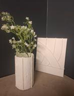 3D schilderijtjes met bijpassend vaasje, Antiek en Kunst, Ophalen of Verzenden