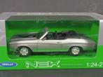 Chevrolet Chevelle SS 454 convertible 1971 1:24 Welly Pol, Welly, Zo goed als nieuw, Verzenden