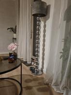 Vloerlamp zilver, Huis en Inrichting, Lampen | Vloerlampen, Ophalen, Zo goed als nieuw, Minder dan 100 cm