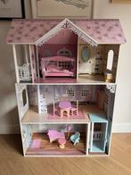 Barbie poppenhuis met accessoires, Kinderen en Baby's, Speelgoed | Poppenhuizen, Ophalen, Zo goed als nieuw, Poppenhuis