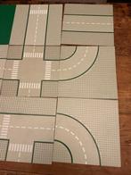 Lego bouwplaten , 7 grijze en 2 groene, Ophalen of Verzenden, Zo goed als nieuw, Lego