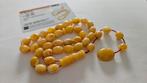 Baltische amber barnsteen tesbih ketting, Sieraden, Tassen en Uiterlijk, Antieke sieraden, Ophalen of Verzenden, Overige materialen