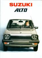 Folder Suzuki Alto 1981, Ophalen of Verzenden, Gelezen, Overige merken