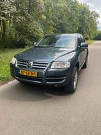 Volkswagen Touareg 3.2 V6 177KW 4MOTION AUT 2006 Grijs, Auto's, Automaat, Zwart, 3189 cc, Blauw