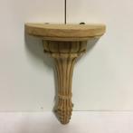 Houten console - handgemaakt - 40 cm - teak - bij TTM Wonen, Huis en Inrichting, TTM Wonen, Meubels – (Perzische) Tapijten en Woonaccessoires