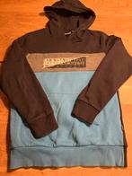 Napapijri Hoodie - blauw 152 - 12 jaar, Ophalen of Verzenden, Gedragen, Maat 48/50 (M), Blauw