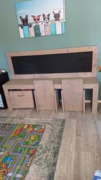 steigerhouten speeltafel met krijtbord., Ophalen, Zo goed als nieuw, Tafel