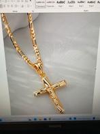 verguld sieraad met christelijk thema 14k, Ophalen of Verzenden, Nieuw, Goud, Goud