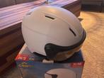 CRIVIT Ski & snowboard helm wit met vizier, Overige merken, Overige typen, Ophalen of Verzenden, Zo goed als nieuw