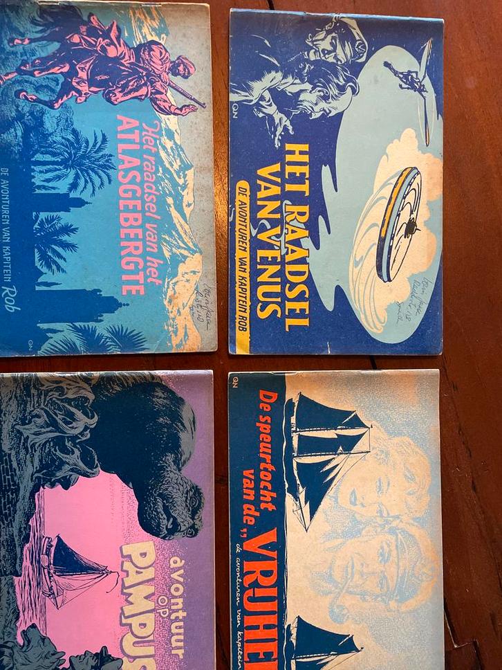 Kapitein Rob - 4 Avonturen, Boeken, Stripboeken, Ophalen of Verzenden