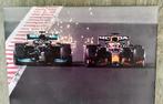 Max Verstappen, Formule 1 Canvas schilderij, Ophalen of Verzenden, Nieuw, Formule 1