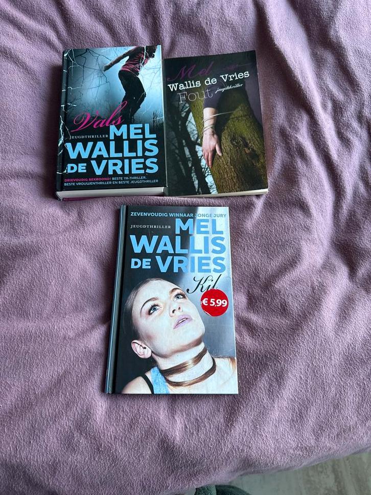 Boekenpakket: Mel Wallis de Vries + Achtste Groepers + Kissi, Boeken, Kinderboeken | Jeugd | onder 10 jaar, Gelezen, Fictie algemeen