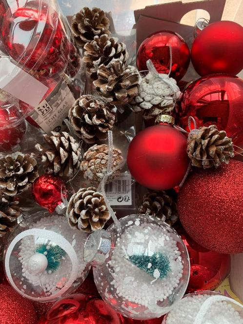 Kerstballen / Kestdecoratie, Diversen, Kerst, Gebruikt, Ophalen