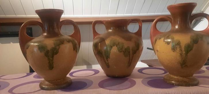 Oude vazen Kaststel, Antiek en Kunst, Antiek | Vazen, Ophalen of Verzenden