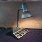 Kantoorlamp - Bureaulamp - Lamp en opbergvakjes - Organizer, Gebruikt, Ophalen of Verzenden, VINTAGE, Minder dan 50 cm