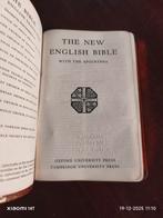 The New English Bible met Apocrypha, Boeken, Ophalen of Verzenden, Gelezen, Oxford/Cambridge