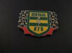 ADO Den haag voetbalclub 070 Haagse Ooievaar,emaille pin, Verzamelen, Speldjes, Pins en Buttons, Ophalen of Verzenden, Gebruikt