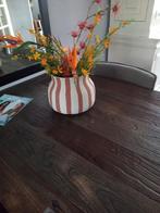 H en M Home vaas, Huis en Inrichting, Ophalen of Verzenden, Overige kleuren, Glas, Minder dan 50 cm