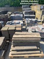 250m2 restanten bestratingmaterialen klinkers tegels, Ophalen, Gebruikt, Klinkers, 10 m² of meer
