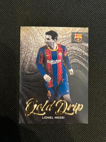 Lionel Messi Gold Drip FC Barcelona beschikbaar voor biedingen