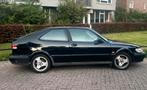 Saab 9-3 2.0 T Coupe 2000 Zwart, Voorwielaandrijving, 65 €/maand, 4 cilinders, Zwart