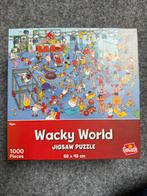 Wacky World puzzels – 1000 stukjes – Pet Shop + Gym, 2 stuk, Ophalen of Verzenden, 500 t/m 1500 stukjes, Zo goed als nieuw