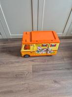 Vintage barbie camper / auto oranje 1971, Ophalen of Verzenden, Gebruikt