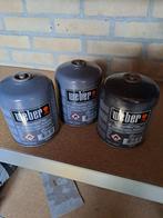 3 x weber gasbusjes, Ophalen of Verzenden