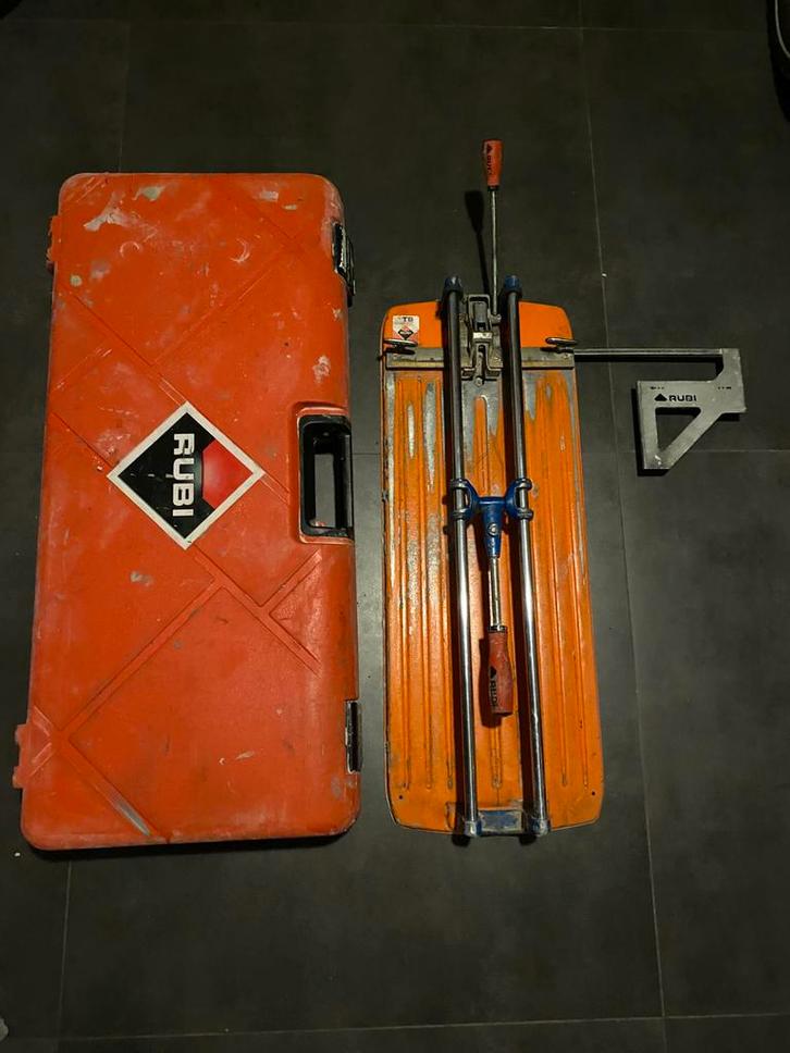 Rubi TS-66 tegelsnijder, Doe-het-zelf en Verbouw, Gereedschap | Handgereedschap, Gebruikt, Ophalen of Verzenden