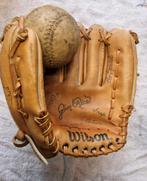 Honkbal handschoen met bal, Ophalen of Verzenden, Handschoen