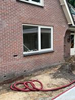 Raam Kozijn met uitzetraam Wit afgelakt, Ophalen, Gebruikt, Buitendeur, Hout