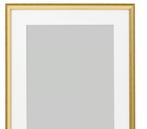 SILVERHÖJDEN Fotolijst, goudkleur, 40x50 cm IKEA CHCS, Ophalen, Minder dan 50 cm, Nieuw, Minder dan 50 cm