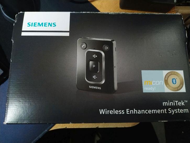 Siemens miniTek Wireless System with TV Transmitte, Diversen, Verpleegmiddelen, Nieuw, Ophalen of Verzenden