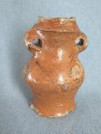 Steengoed spinkruikje - ca. 1600 bodemvondst, Ophalen of Verzenden