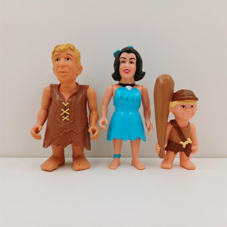The Flintstones Rubble Family Mattel 1993 Actiefiguren, Verzamelen, Poppetjes en Figuurtjes, Zo goed als nieuw, Ophalen of Verzenden