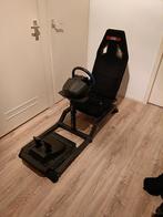 Thrustmaster T150 met racestoel, Spelcomputers en Games, Spelcomputers | Sony PlayStation Consoles | Accessoires, Zo goed als nieuw