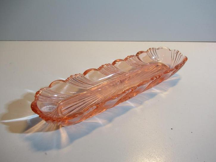 Persglas schaaltje Baccarat Bamboo, Antiek en Kunst, Antiek | Glas en Kristal, Ophalen of Verzenden