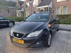 Seat Ibiza 1.4 TDI 59KW 5DRS Ecomotive 2009 Zwart, Auto's, Voorwielaandrijving, 580 kg, Overige bekleding, 108 €/maand