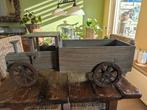 Grote houten vrachtwagen / plantenbak, Tuin en Terras, Nieuw, Ophalen of Verzenden, 60 tot 100 cm, Balkon